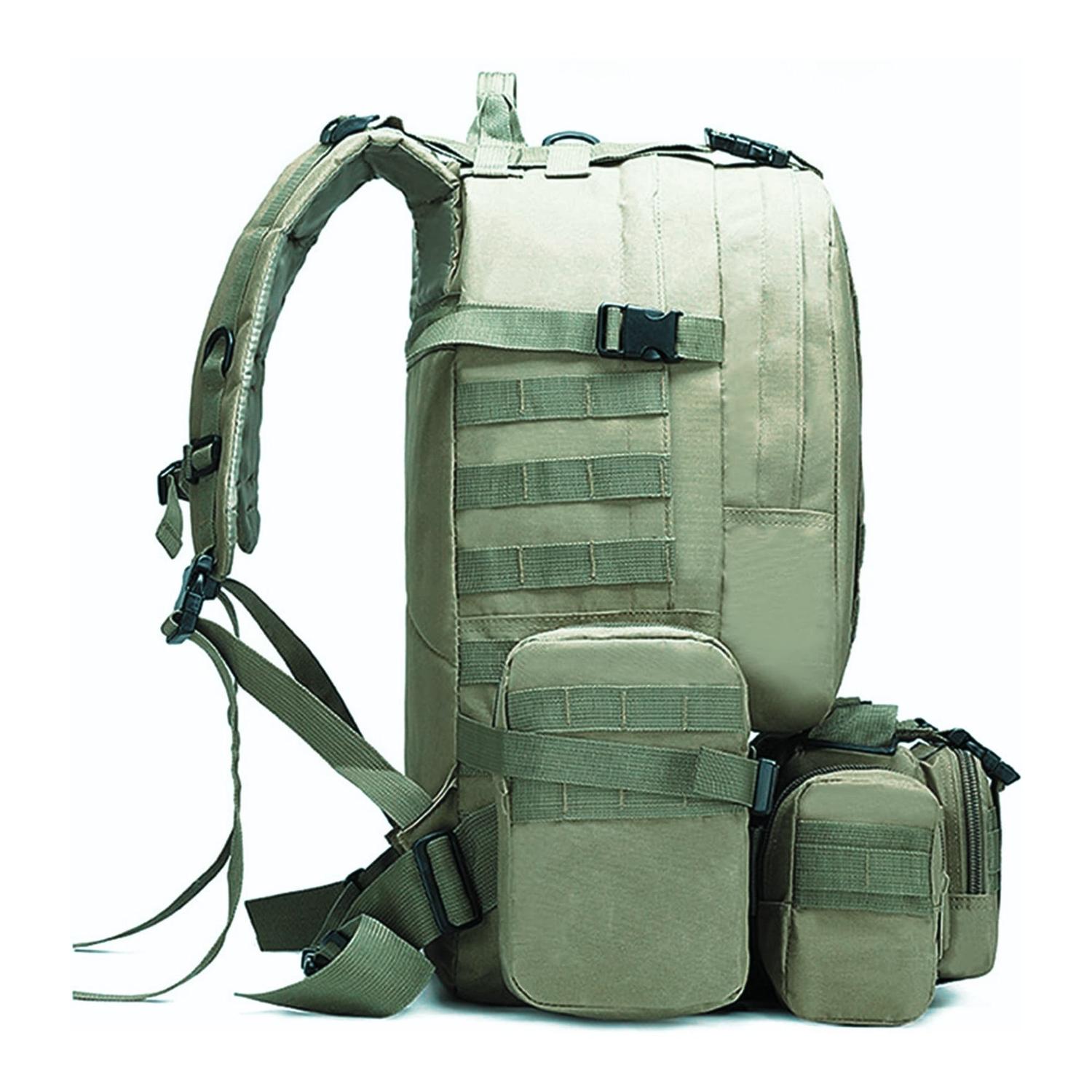 MOCHILA DEPORTIVA CAMPING IMPERMEABLE 60 LITROS - 6