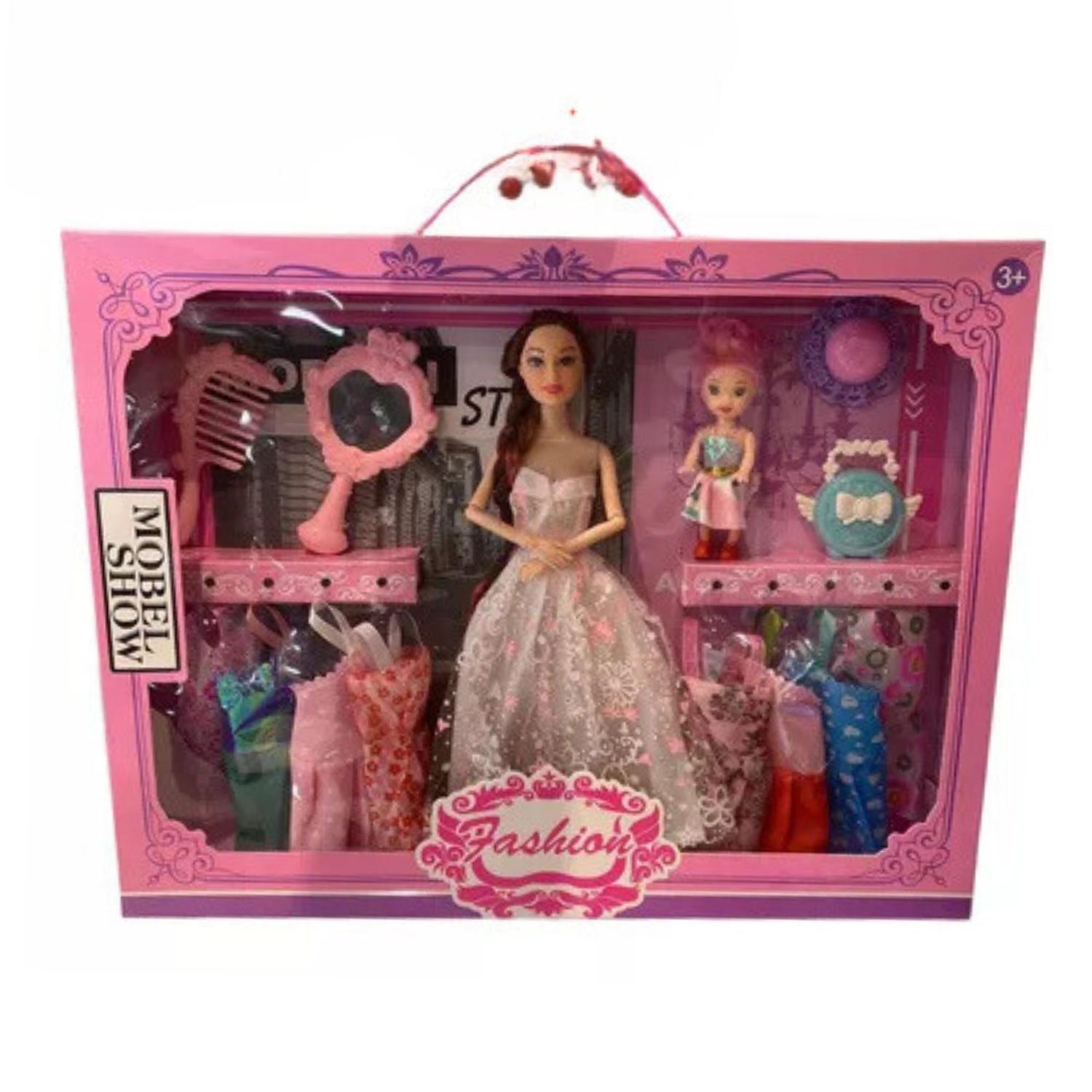 MUÑECA EKOI ROSA ARMARIO ROPA VESTUARIO NIÑA JUGUETE FASHION - 3
