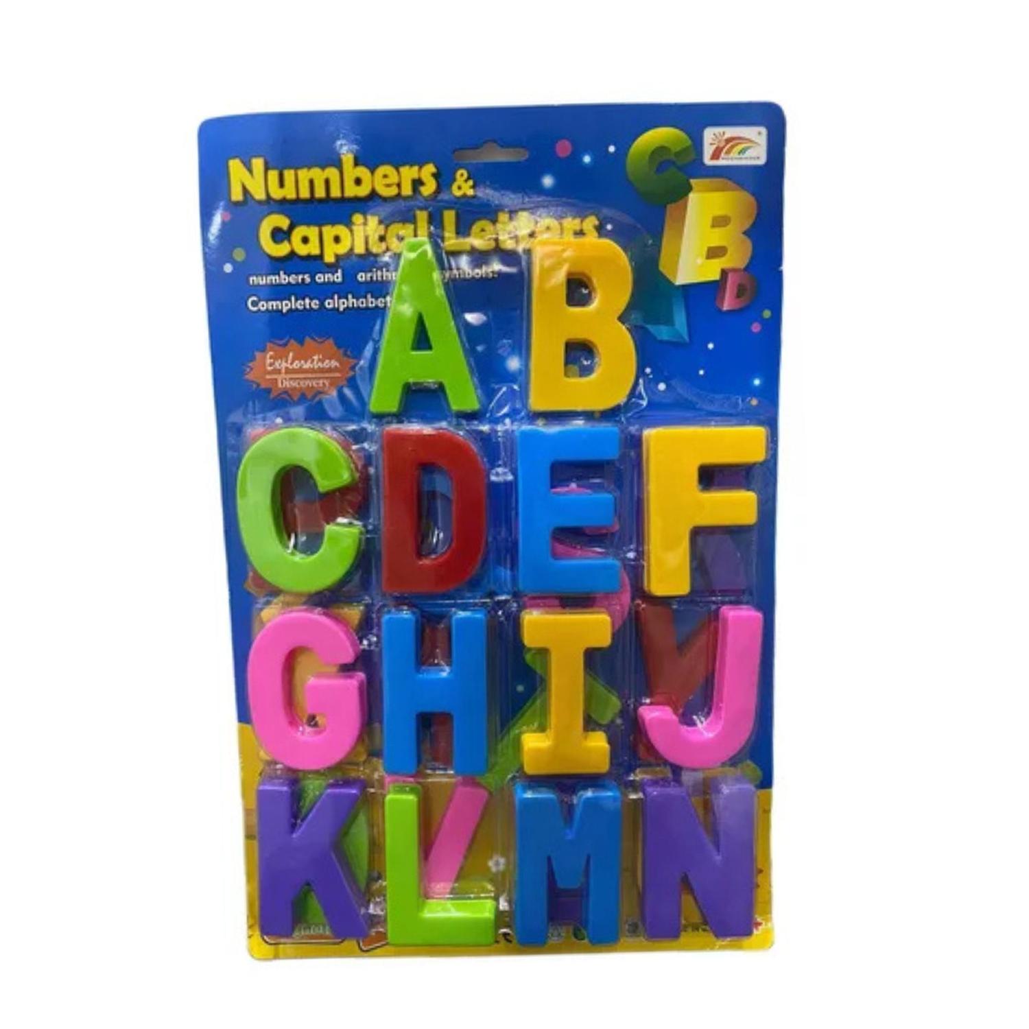 LETRAS MAGNÉTICAS EKOI DIDÁCTICAS ABECEDARIO COMPLETO INFANTIL - 2