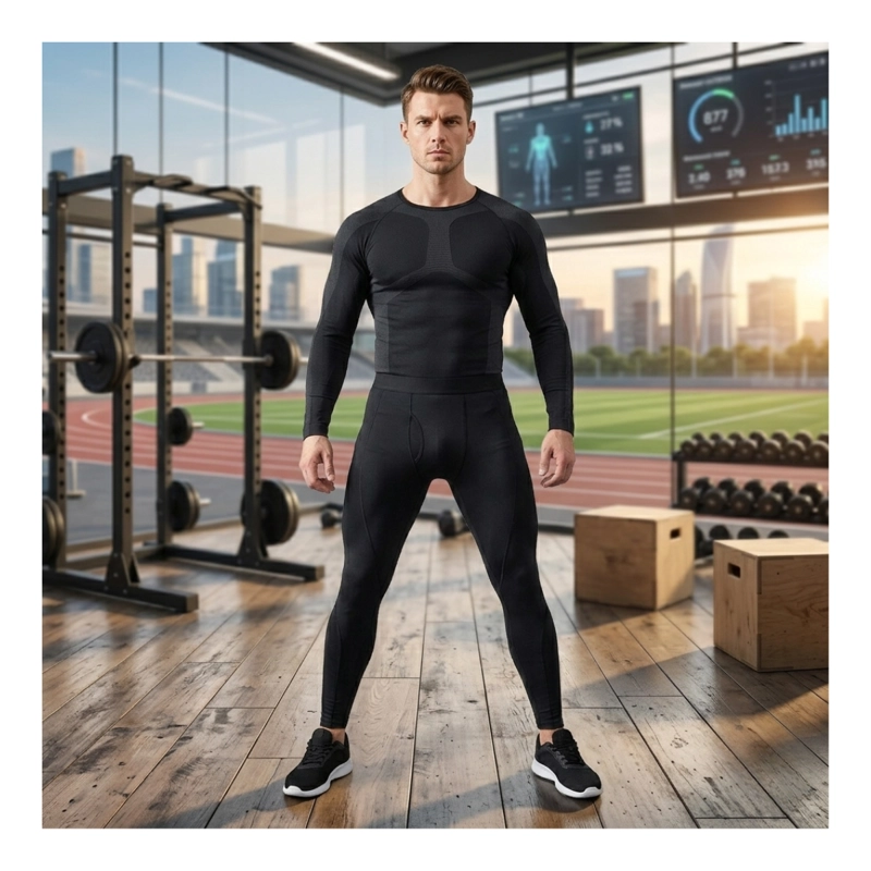 SET PRIMERA CAPA HOMBRE, CAMISETA Y CALZA COMPRESION TÉRMICOS - 7