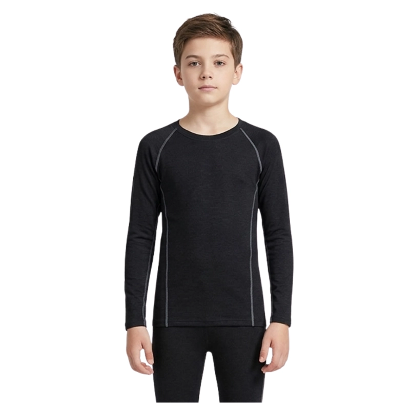 POLERA PRIMERA CAPA TÉRMICA ALGODÓN INFANTIL NIÑOS JUVENIL - 4