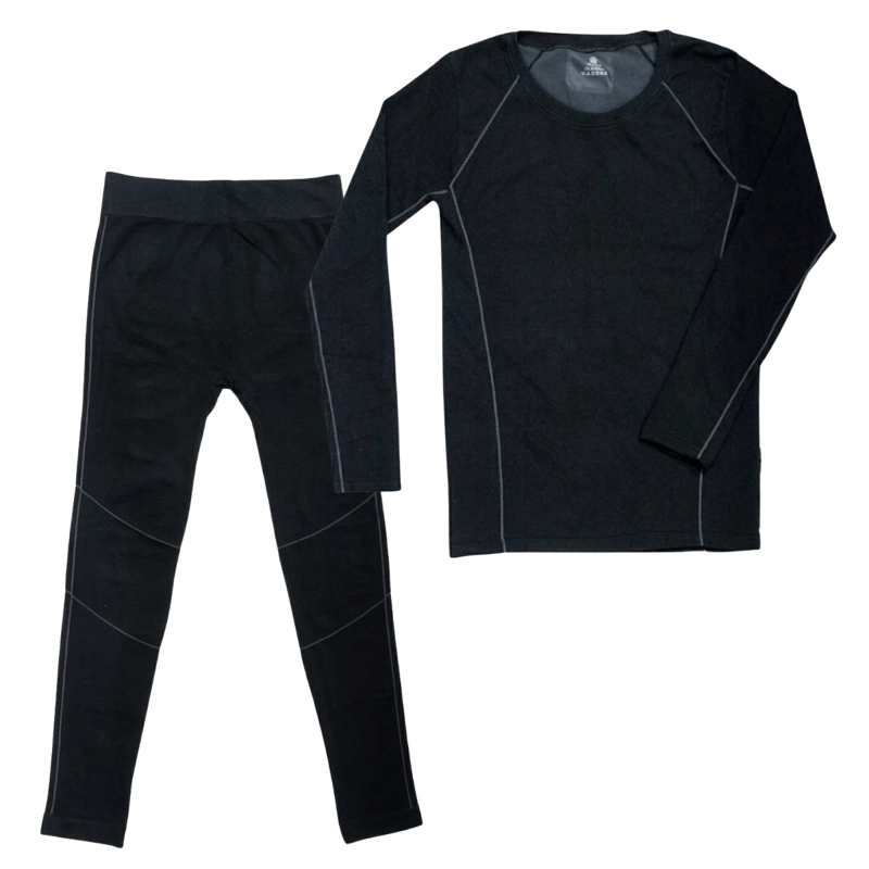 CONJUNTO TÉRMICO PRIMERA CAPA PARA NIÑOS Y ADOLESCENTES CAMISETA MANGA LARGA + CALZA - 2