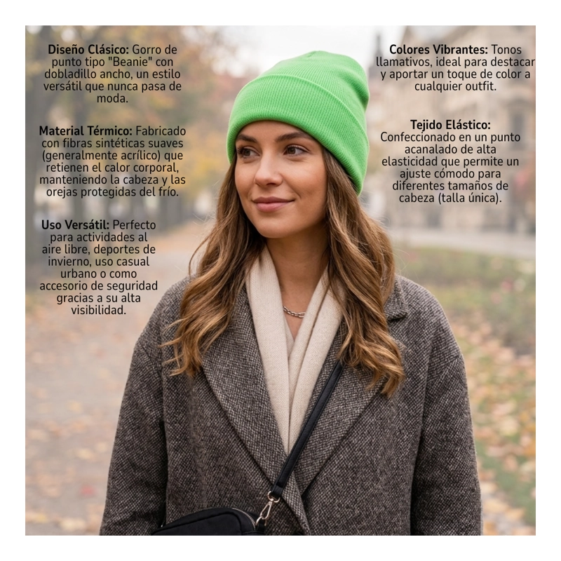 PACK 12 GORROS ADULTOS UNISEX OTOÑO/INVIERNO SURTIDO - 5