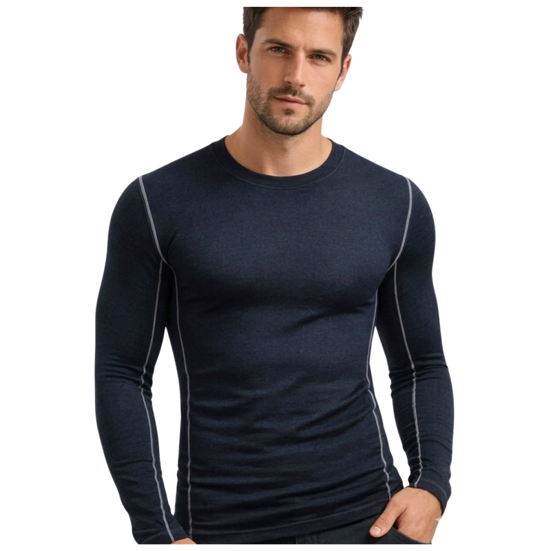 CAMISETA PRIMERA CAPA ALGODÓN HOMBRE INVIERNO - 2