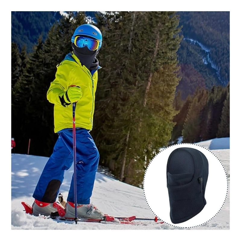 GORRO PASAMONTAÑAS DE POLAR PARA NIÑOS ABRIGO INVIERNO FRIO - 4