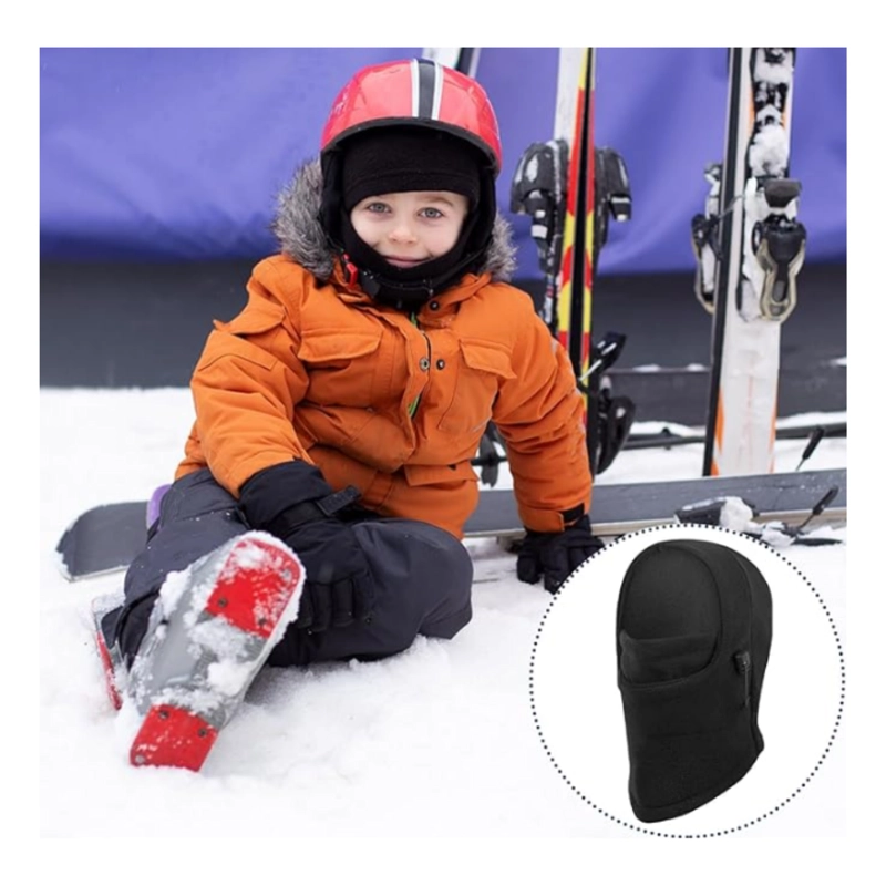 GORRO PASAMONTAÑAS DE POLAR PARA NIÑOS ABRIGO INVIERNO FRIO - 9
