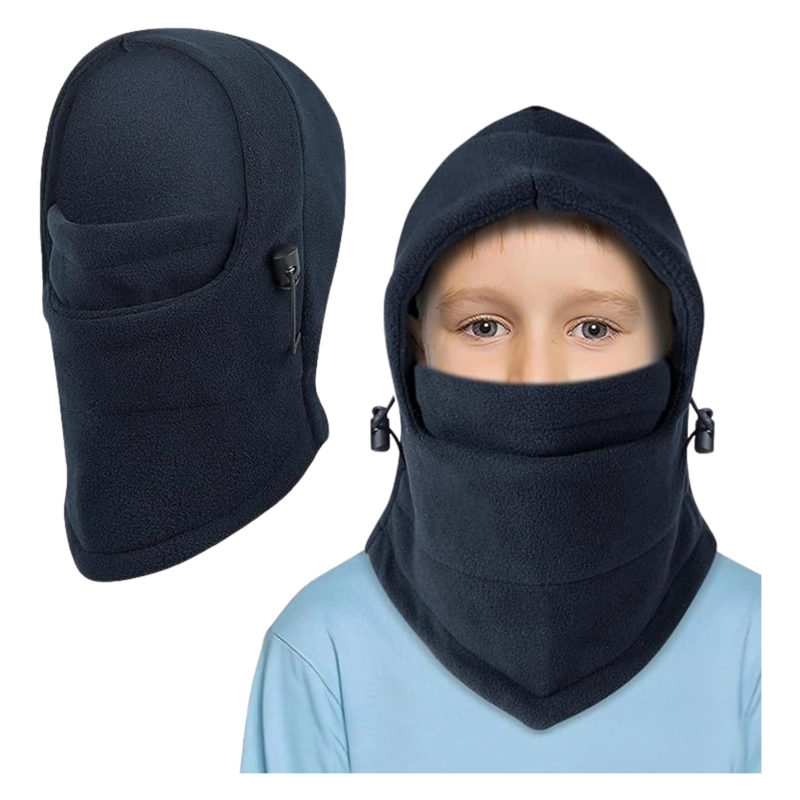 GORRO PASAMONTAÑAS DE POLAR PARA NIÑOS ABRIGO INVIERNO FRIO - 10