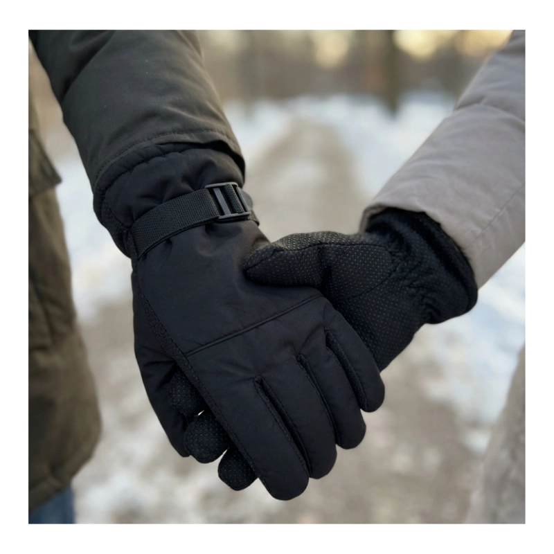 GUANTES PARA NIEVE Y MONTAÑISMO TÉRMICOS CON AGARRE ANTIDESLIZANTE - 8