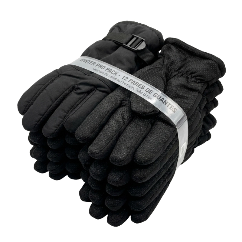 PACK 12 GUANTES DE INVIERNO ESQUÍ MONTAÑISMO PARA LA NIEVE - 2