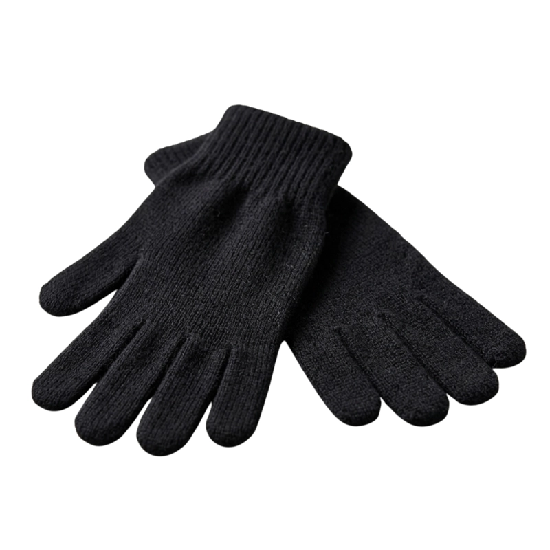 GUANTES DE INVIERNO DOBLE LANA ADULTOS Y JOVENES - 5
