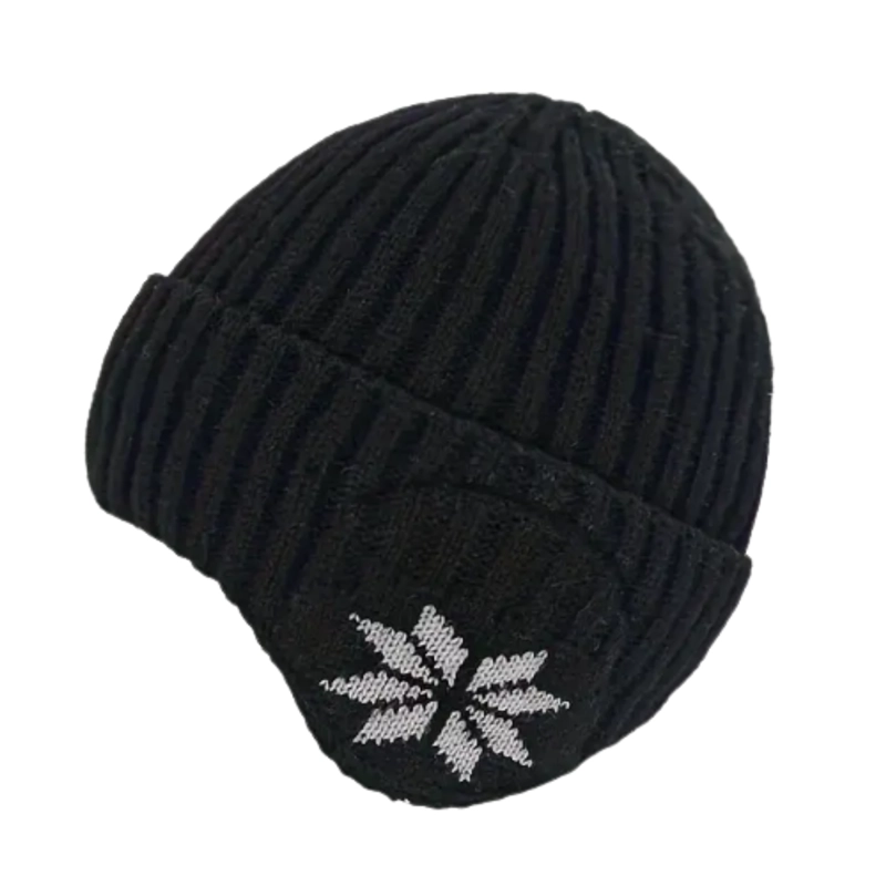 GORRO BEANIE DE LANA ADULTO CON CUBRE OREJAS UNISEX SURTIDOS - 8