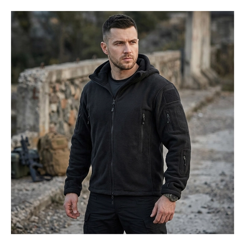 POLAR CHAQUETA POLERÓN MICROPOLAR TÁCTICO INVIERNO - 1