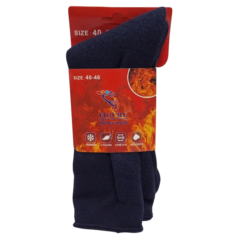 PACK 4 CALCETINES TÉRMICOS POLAR GRUESOS TERCIOPELO SUAVES - 5