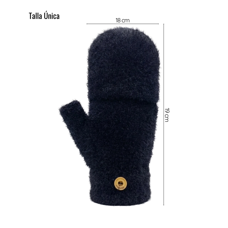 PACK 12 GUANTES TÉRMICOS DE INVIERNO SIN DEDOS CONVERTIBLES - 7
