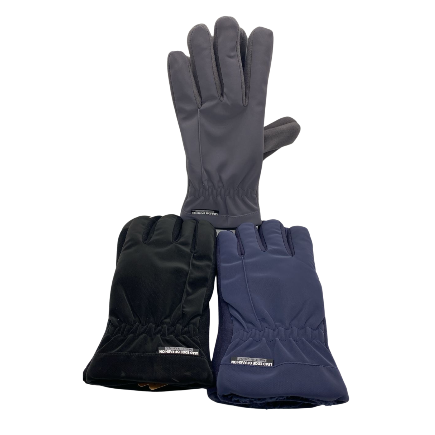 PACK 3 GUANTES TÉRMICOS CICLISMO DE IMPERMEABLES PANTALLA TÁCTIL - 1