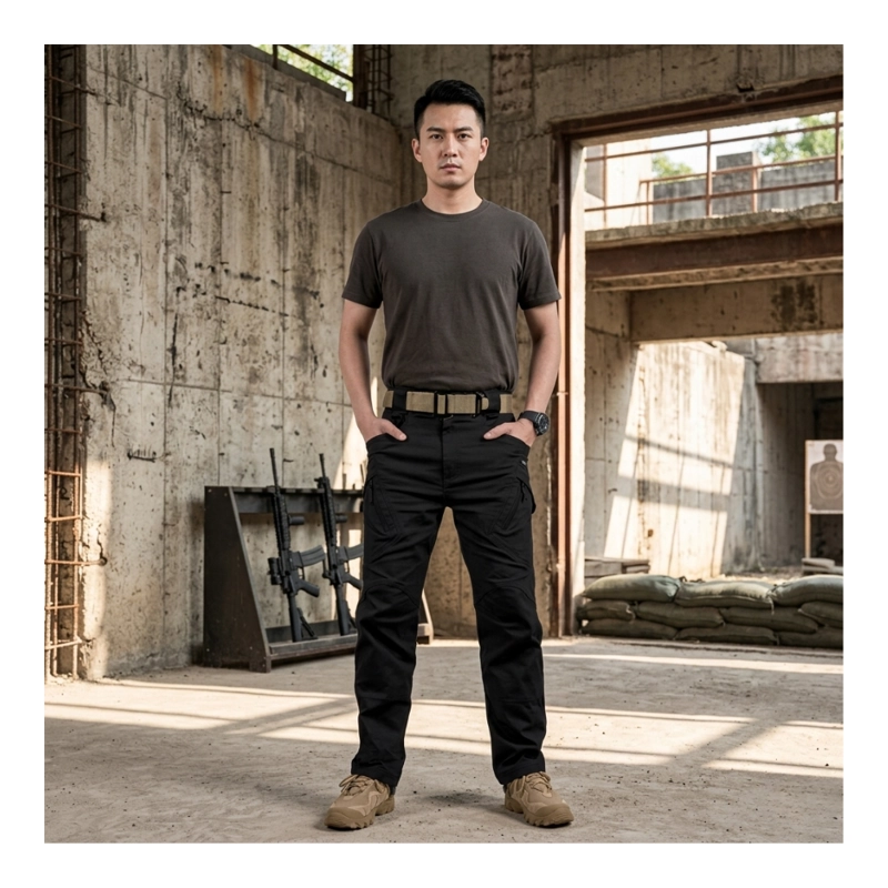 EKOL PANTALÓN TÁCTICO MILITAR CARGO OUTDOOR AIRSORT MILITAR