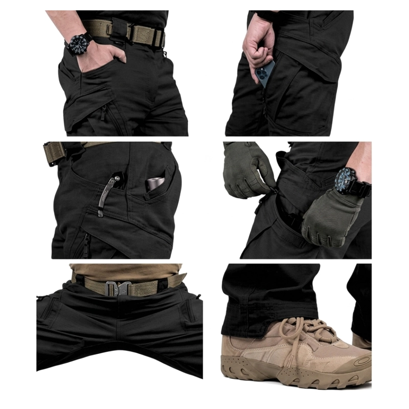 PANTALÓN TÁCTICO MILITAR CARGO OUTDOOR AIRSORT MILITAR - 4