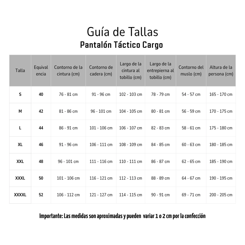 PANTALÓN TÁCTICO MILITAR CARGO OUTDOOR AIRSORT MILITAR - 6
