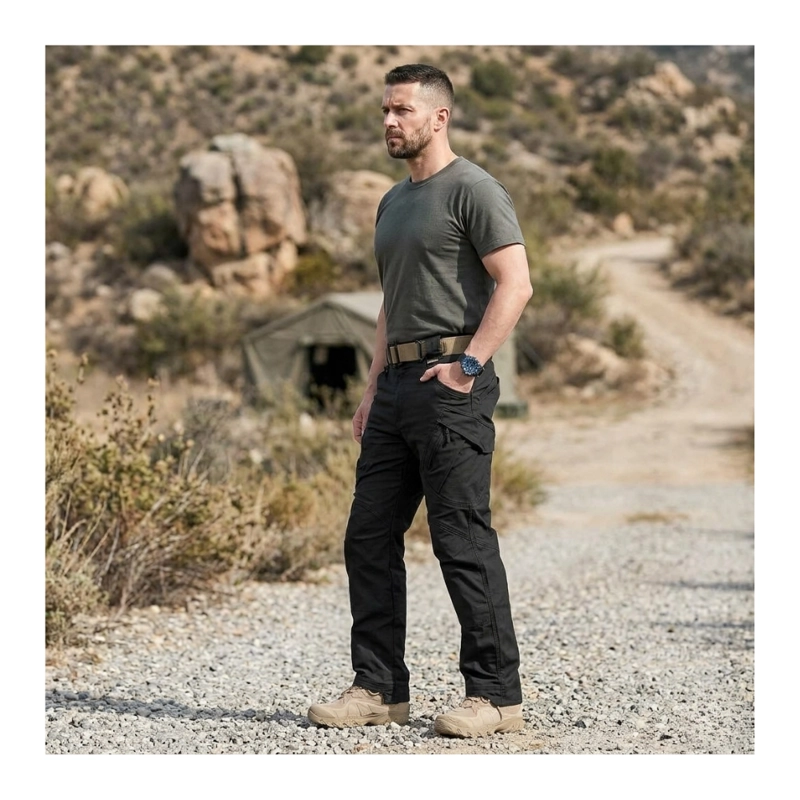 PANTALÓN TÁCTICO MILITAR CARGO OUTDOOR AIRSORT MILITAR - 8