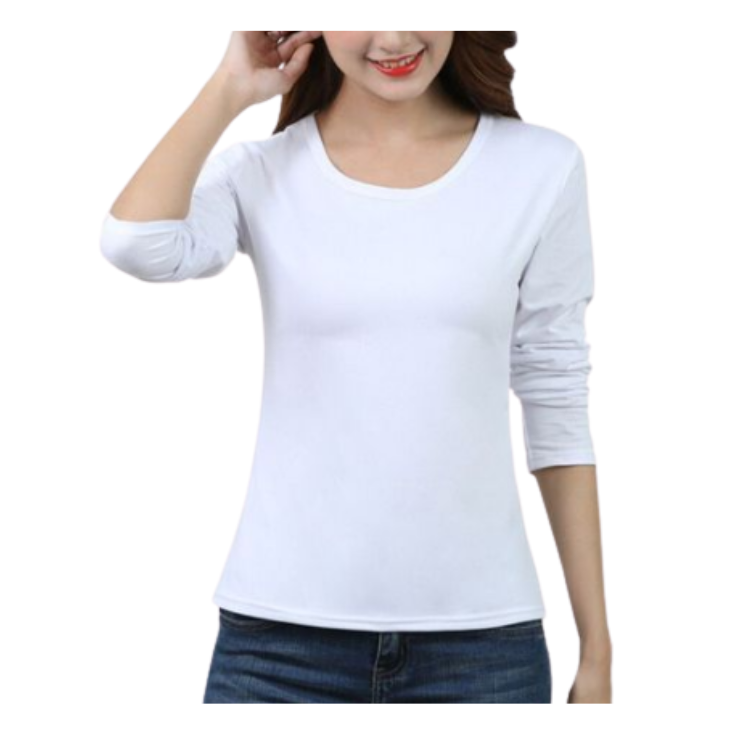 CAMISETA LOLA BAMBÚ CUELLO C BLANCA - 1