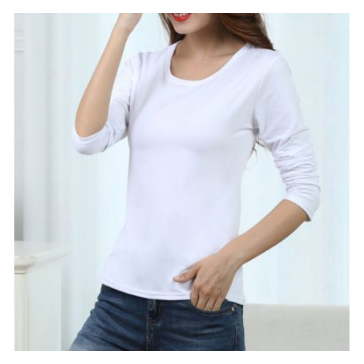 CAMISETA LOLA BAMBÚ CUELLO C BLANCA - 2