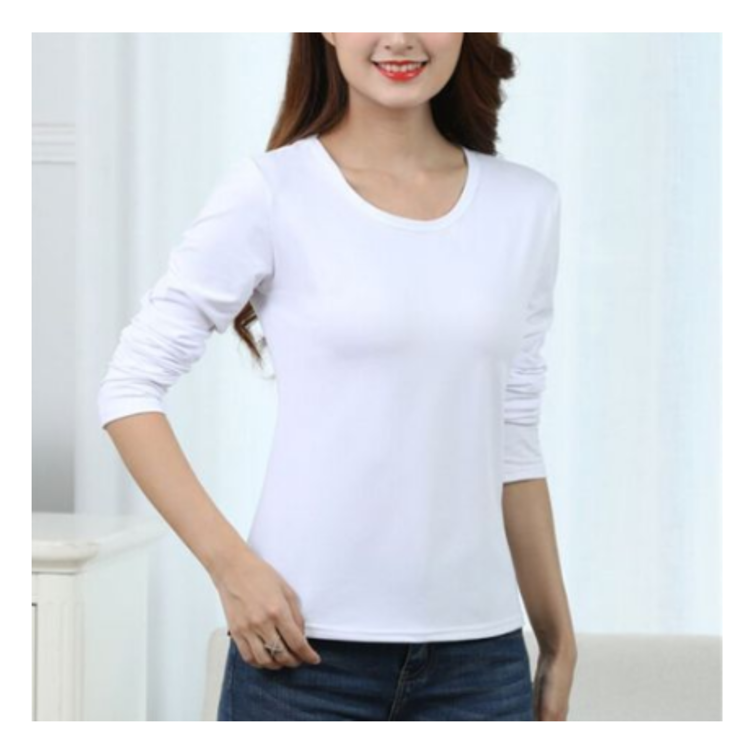 CAMISETA LOLA BAMBÚ CUELLO C BLANCA - 3