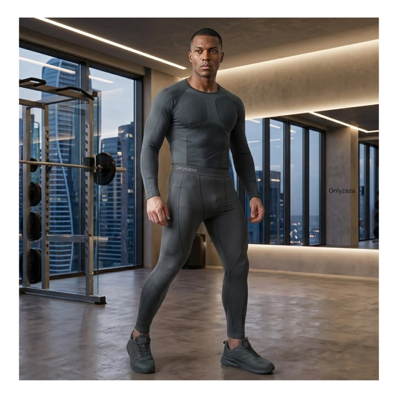 SET PRIMERA CAPA HOMBRE, CAMISETA Y CALZA COMPRESION TÉRMICOS - 7