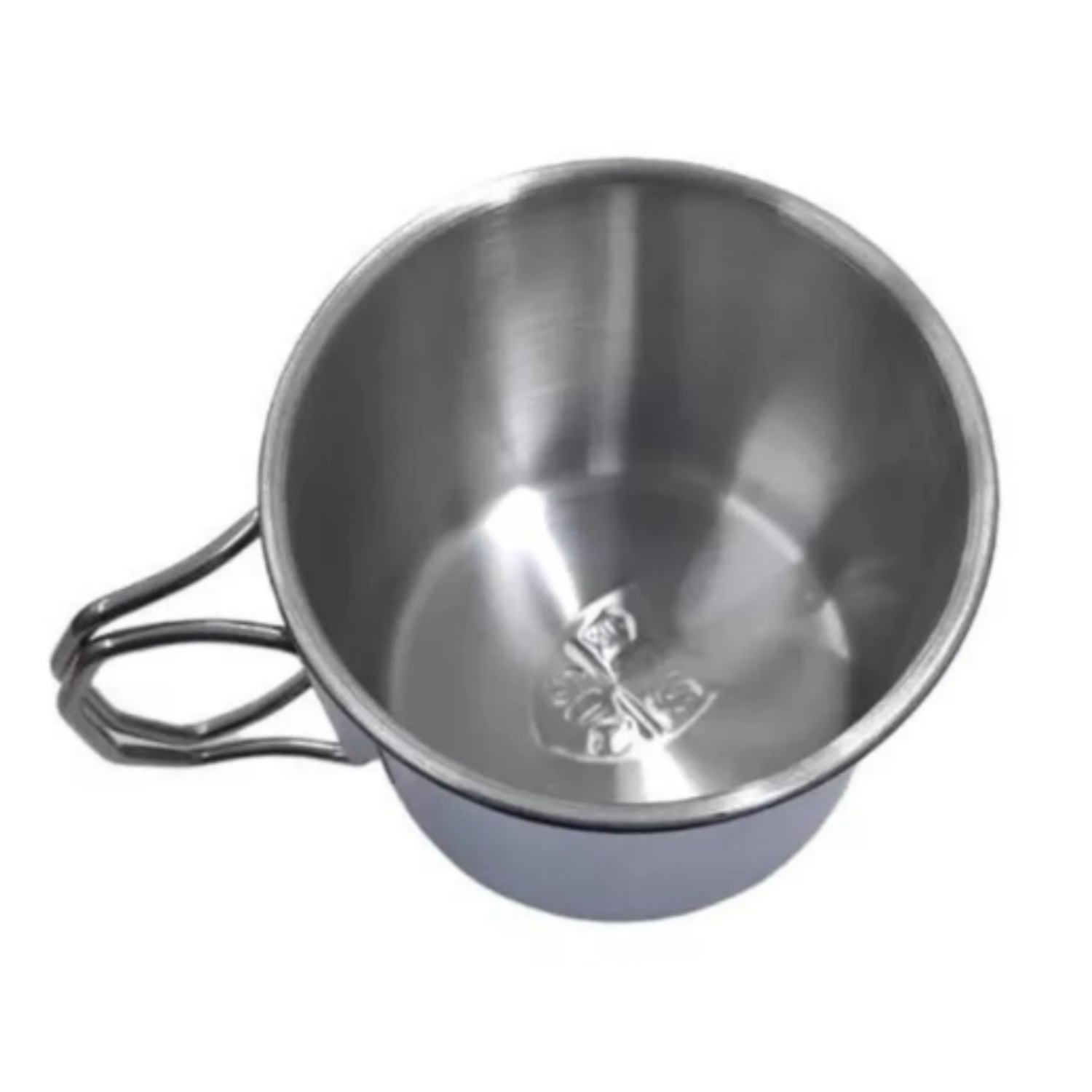 TAZA PORTÁTIL ACERO INOXIDABLE MOSQUETÓN VASO CAMPING - 2