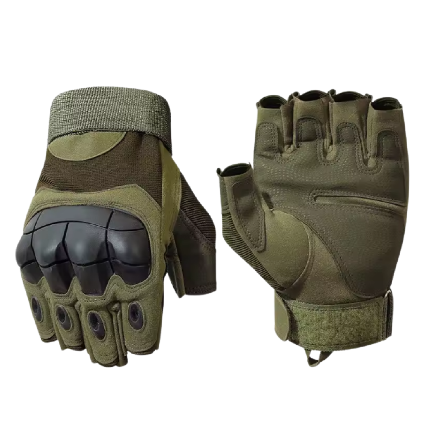 GUANTE CORTO TÁCTICO MILITAR MOTO BICICLETA AIRSOFT - 2