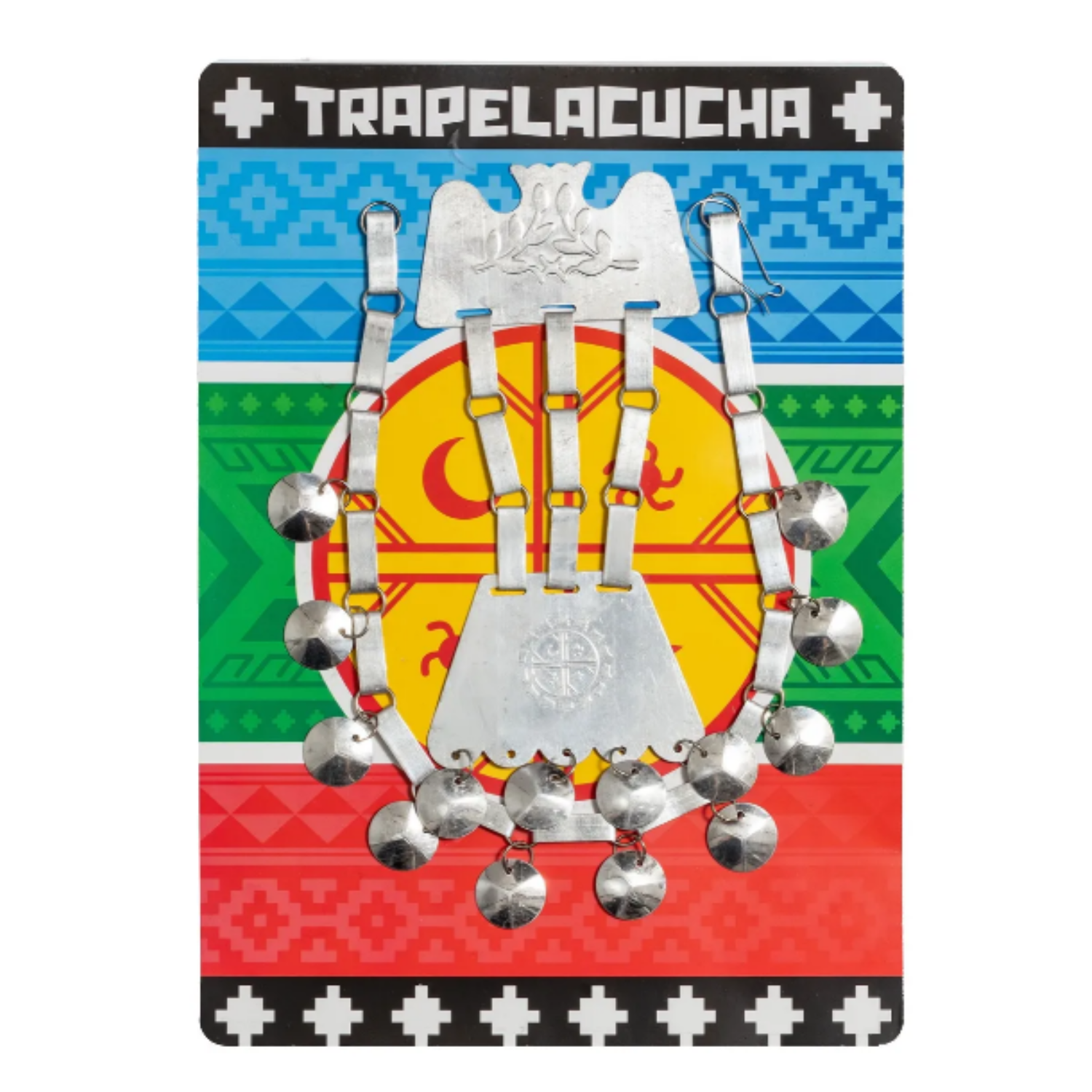 ACCESORIO TRAPELAKUCHA TRARILONCO MAPUCHE METALICO - 2
