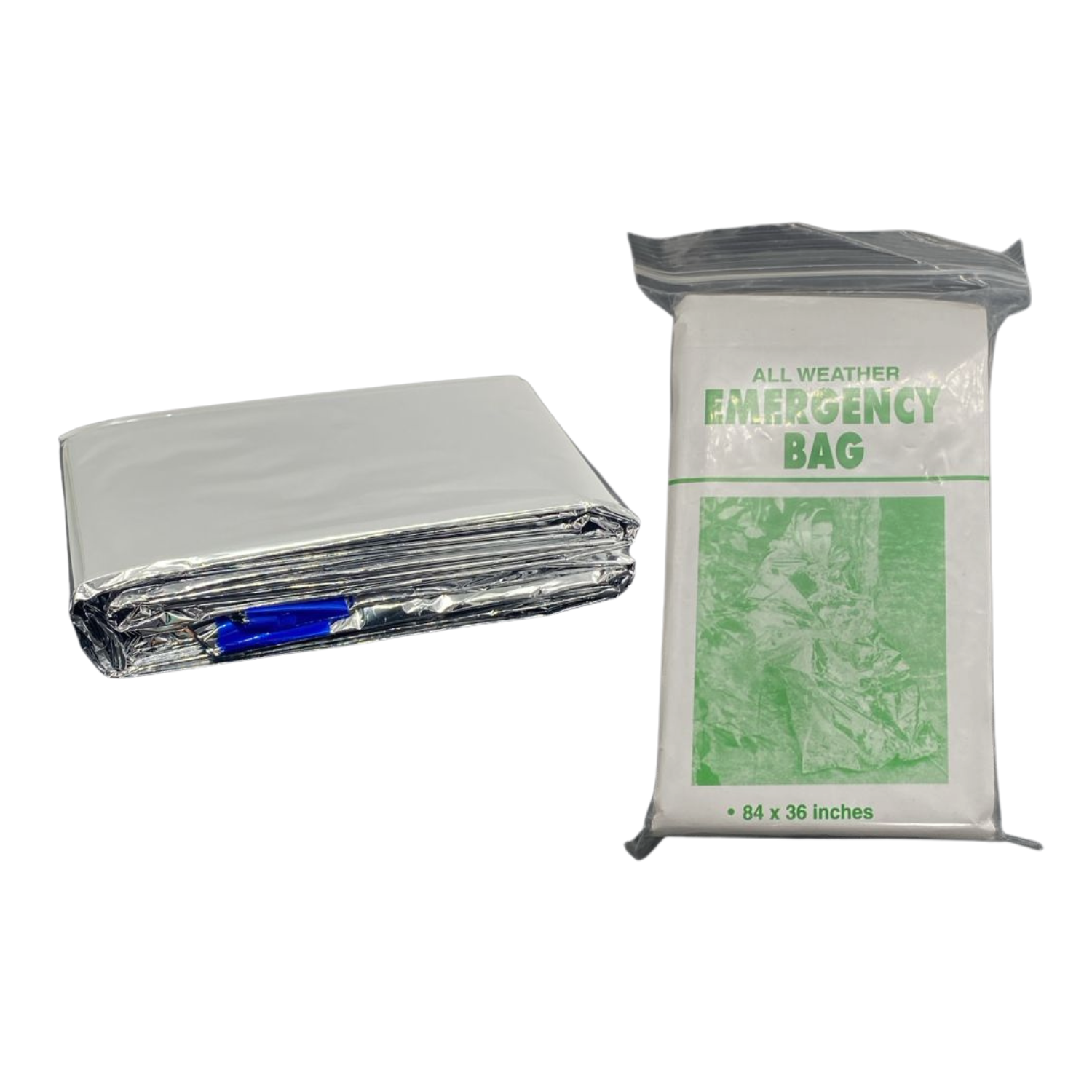 SACO DE DORMIR REFLECTANTE EMERGENCIA WATERPROOF - 5