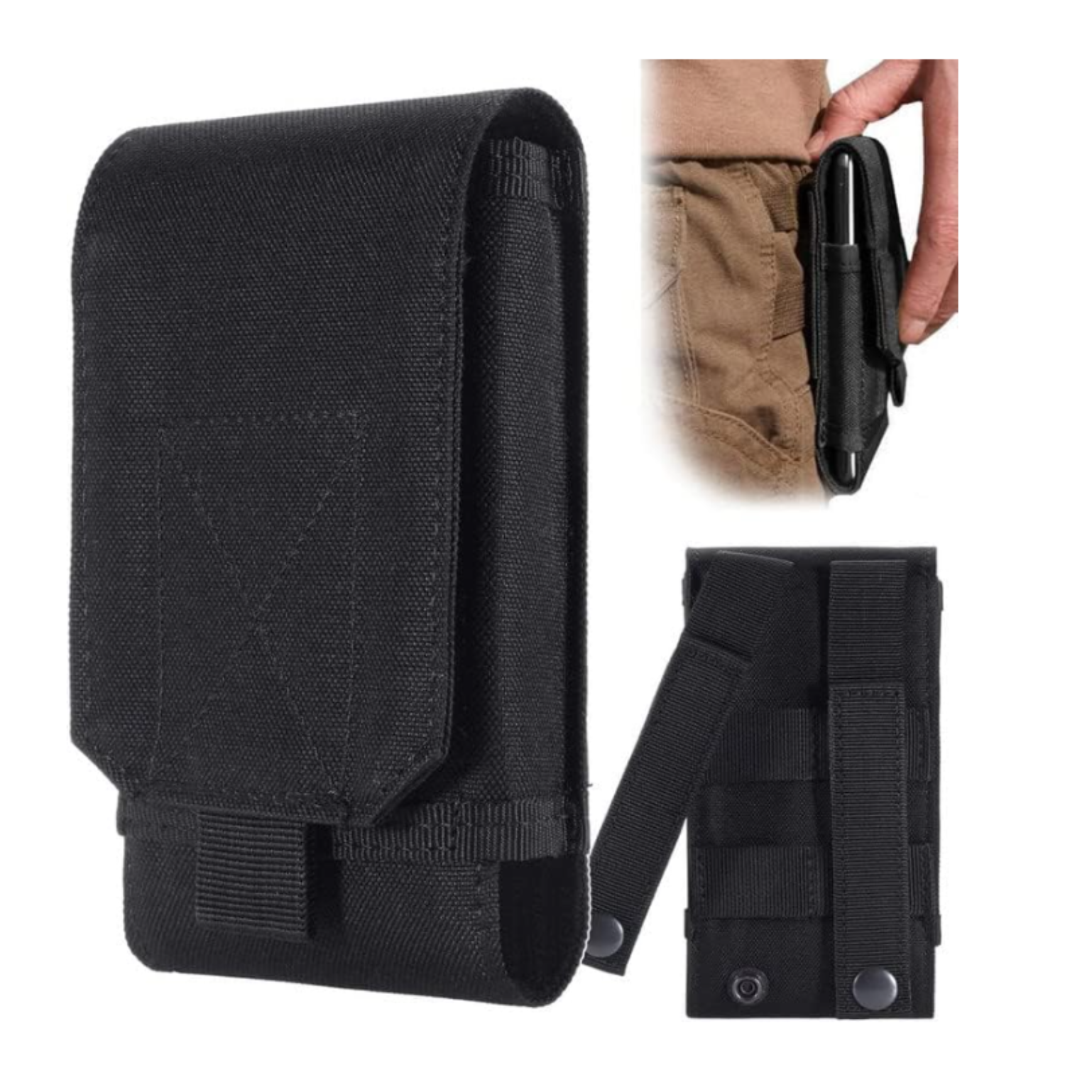 PORTA CELULAR TACTICO POUCH PORTA CELULAR + SISTEMA MOLLE - 1