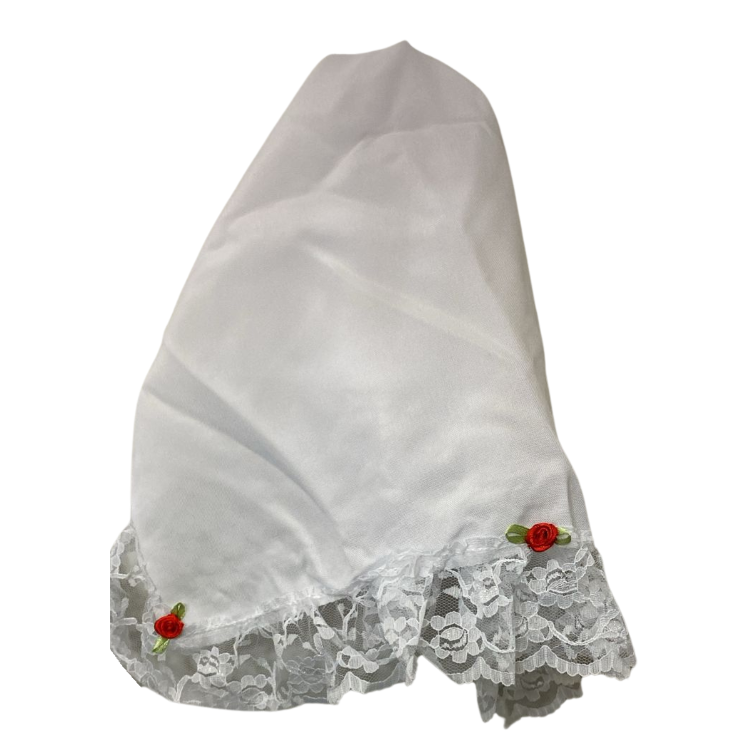 PACK 4 PAÑUELOS DE CUECA CON VELO EN COLOR BLANCO FIESTAS PATRIAS - 2