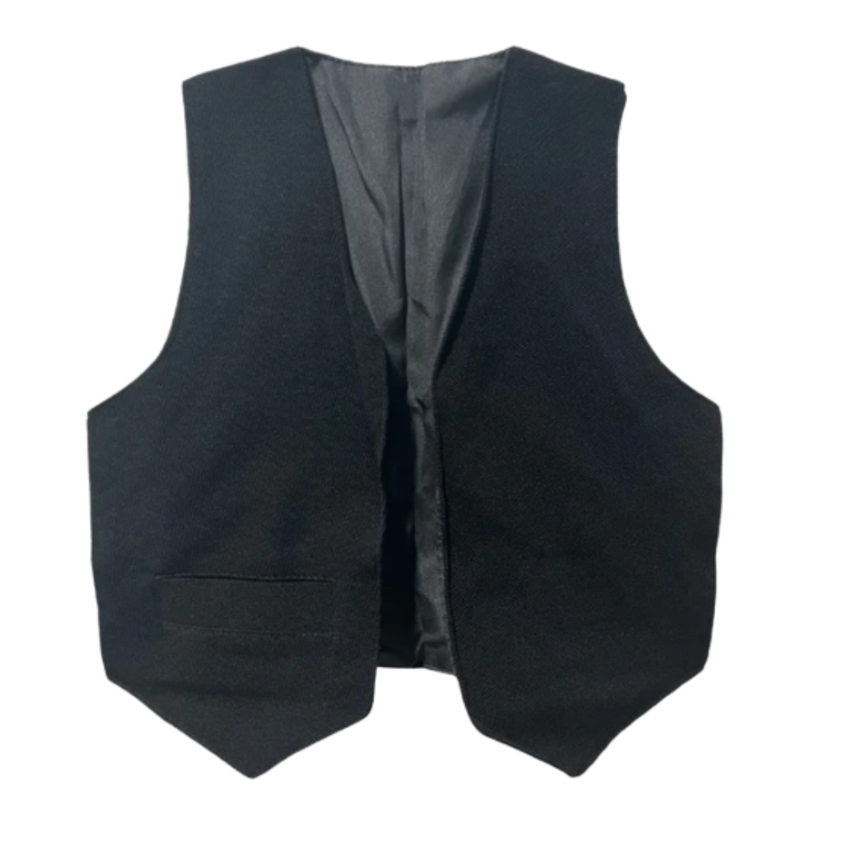 CHALECO BOLERO NEGRO PARA NIÑOS JUVENIL NORTINO HUASO - 1