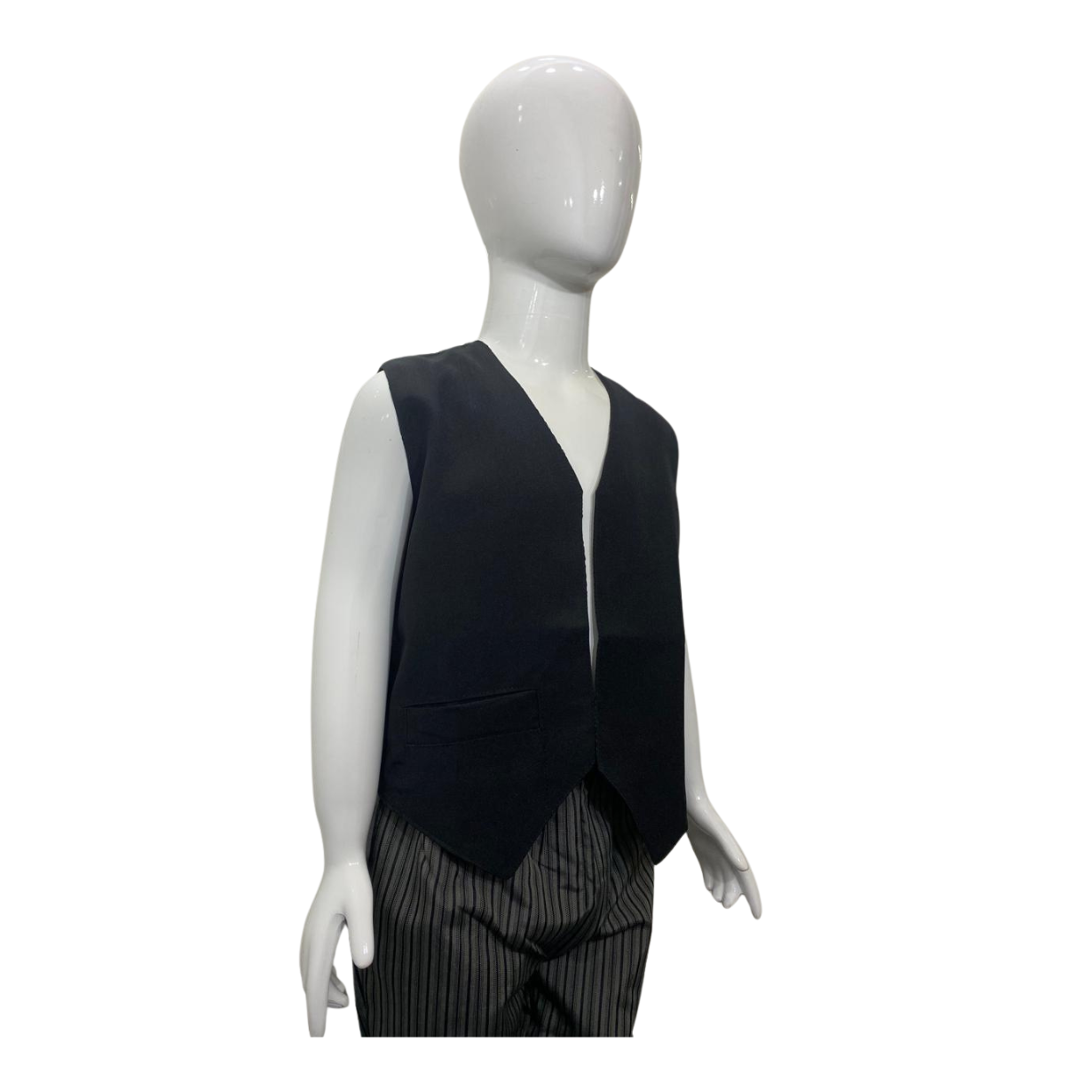CHALECO BOLERO NEGRO NIÑOS NORTINO HUASO FIESTAS PATRIAS - 2