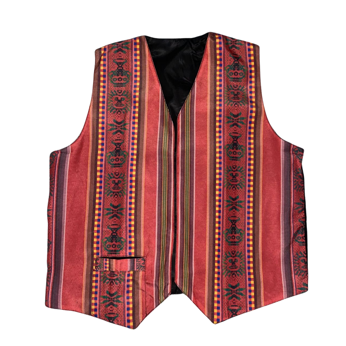 CHALECO BOLERO NORTINO COLORES PARA NIÑOS TRAJE TIPICO FIESTAS PATRIAS - 1