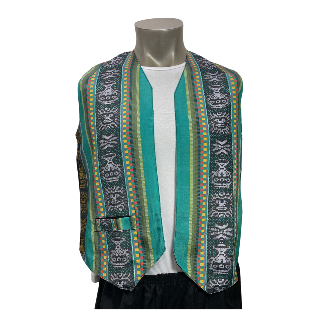 CHALECO BOLERO NORTINO COLORES JUVENIL TRAJE TIPICO FIESTAS PATRIAS - 1