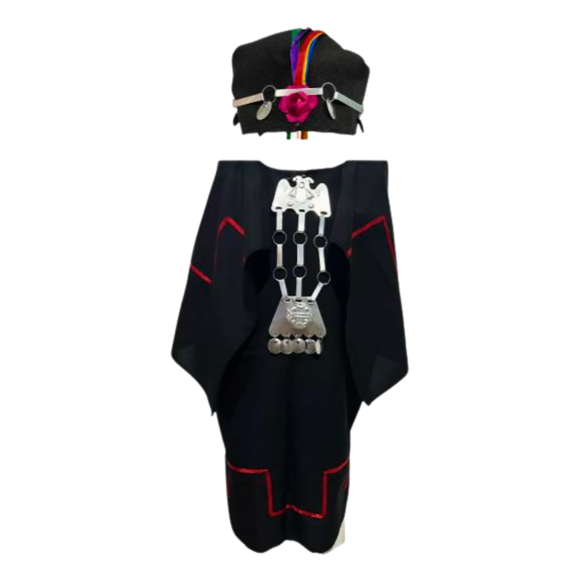 DISFRAZ TRAJE TIPICO MAPUCHE NIÑA JUVENIL FIESTAS PATRIAS - 1