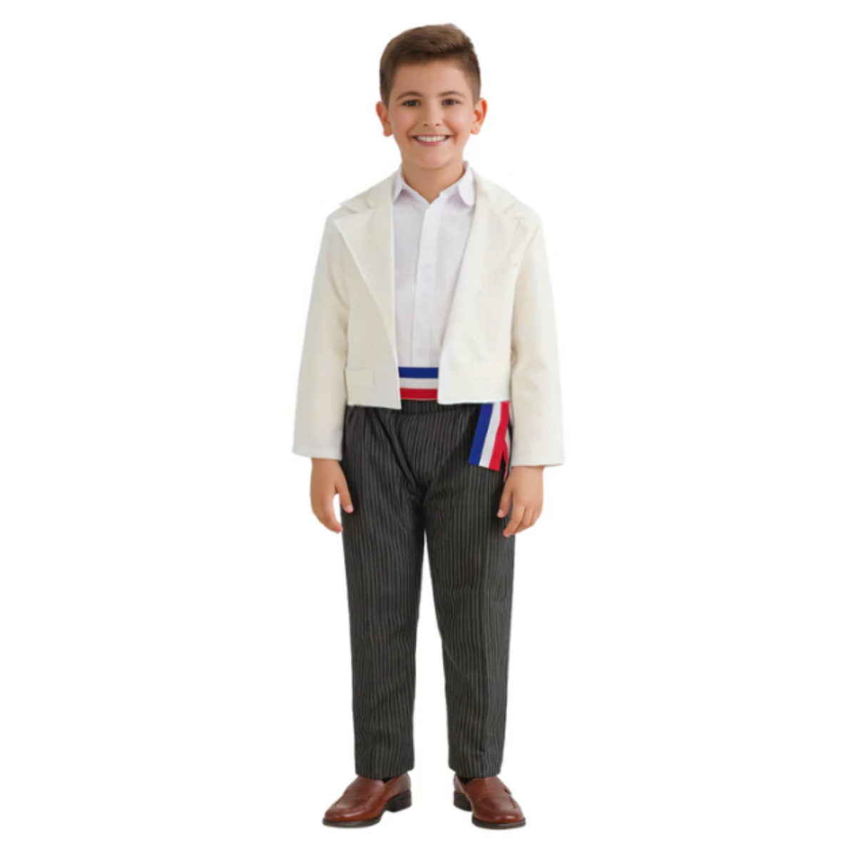 CHAQUETA DE TRAJE HUASO PARA NIÑOS FIESTAS PATRIA 100% NACIONAL - 2
