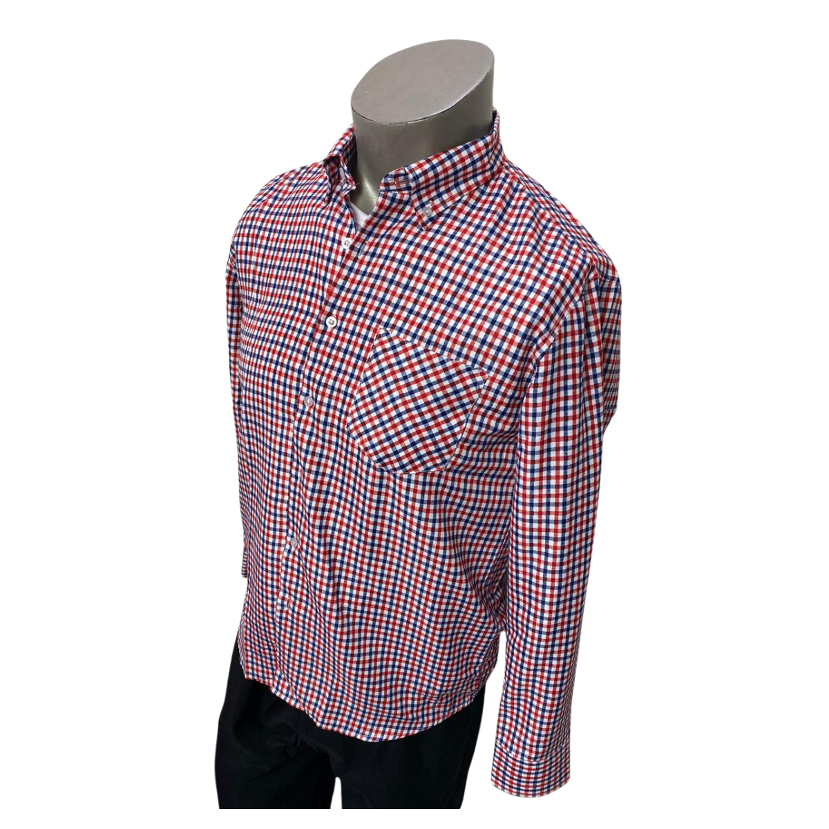 CAMISA CUADRILLE TRAJE HUASO HOMBRE FIESTAS PATRIAS TRICOLOR - 2