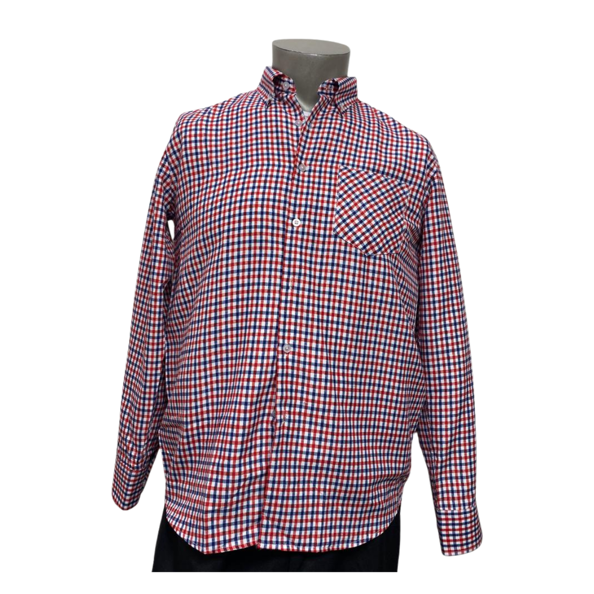 CAMISA CUADRILLE TRAJE HUASO HOMBRE FIESTAS PATRIAS TRICOLOR - 3