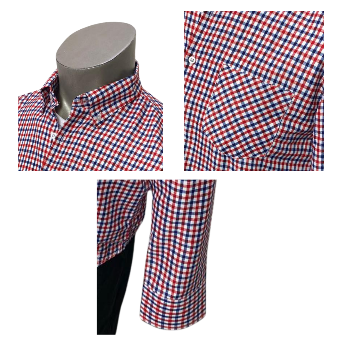 CAMISA CUADRILLE TRAJE HUASO HOMBRE FIESTAS PATRIAS TRICOLOR - 4
