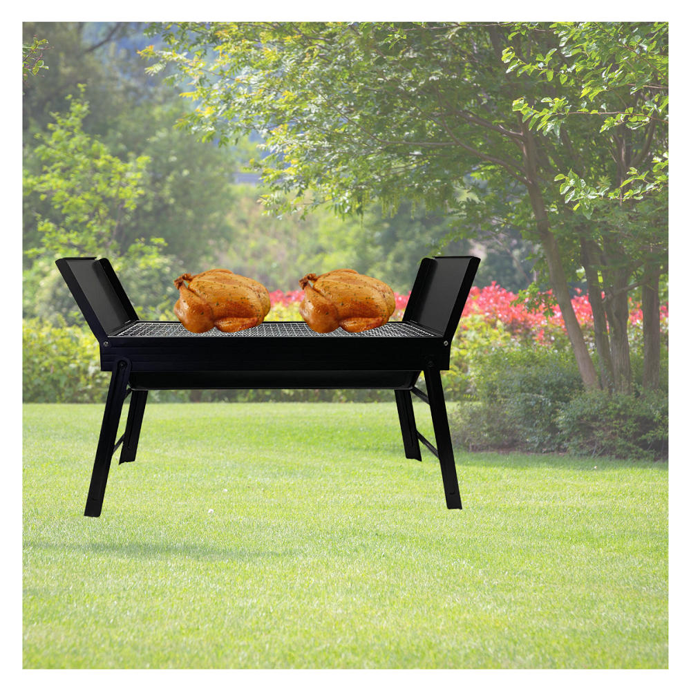 PARRILLA PORTABLE BARBECUE + SET DE UTENSILIOS (OBSEQUIO) - 6