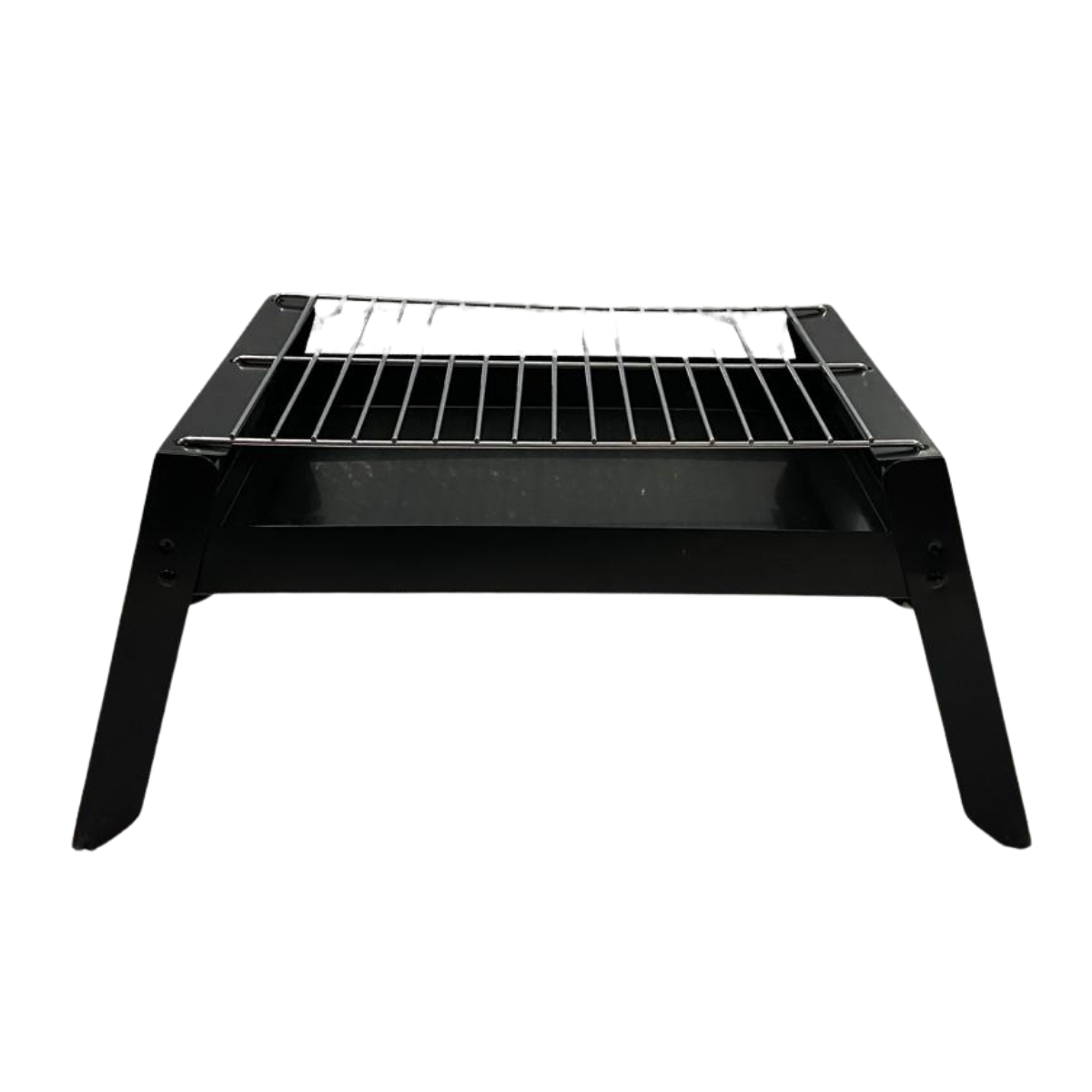 PARRILLA PORTABLE STAINLESS AL AIRE LIBRE + SET DE UTENSILIOS (OBSEQUIO) - 2