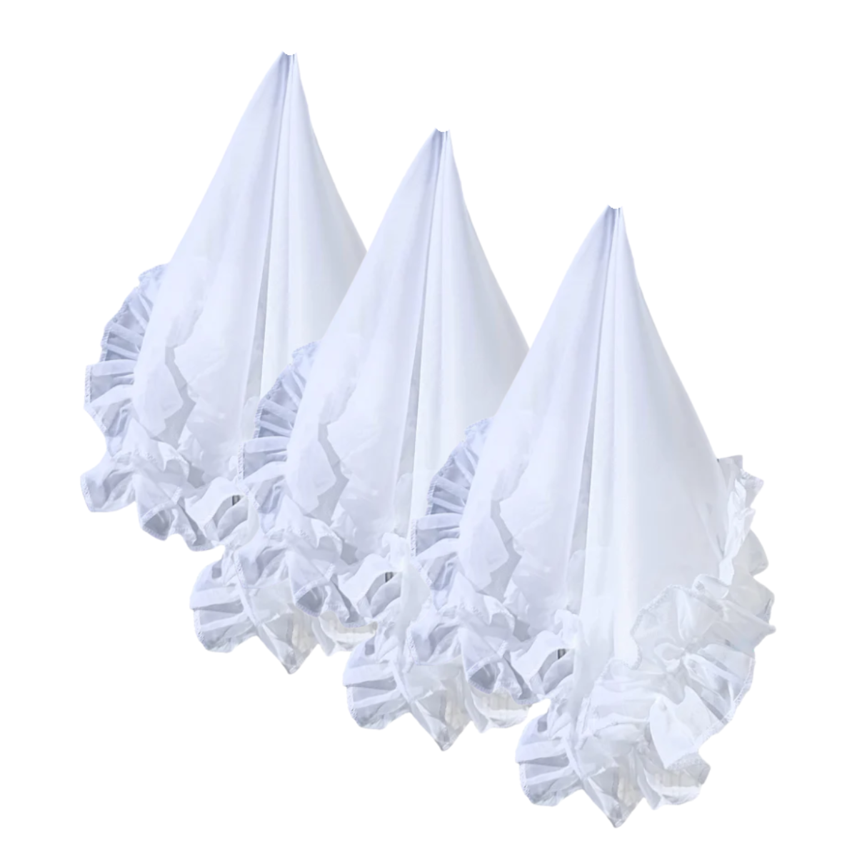 PACK 3 PAÑUELO CUECA NIÑA MUJER BAILE FIESTAS PATRIAS VARIOS DISEÑO - 5