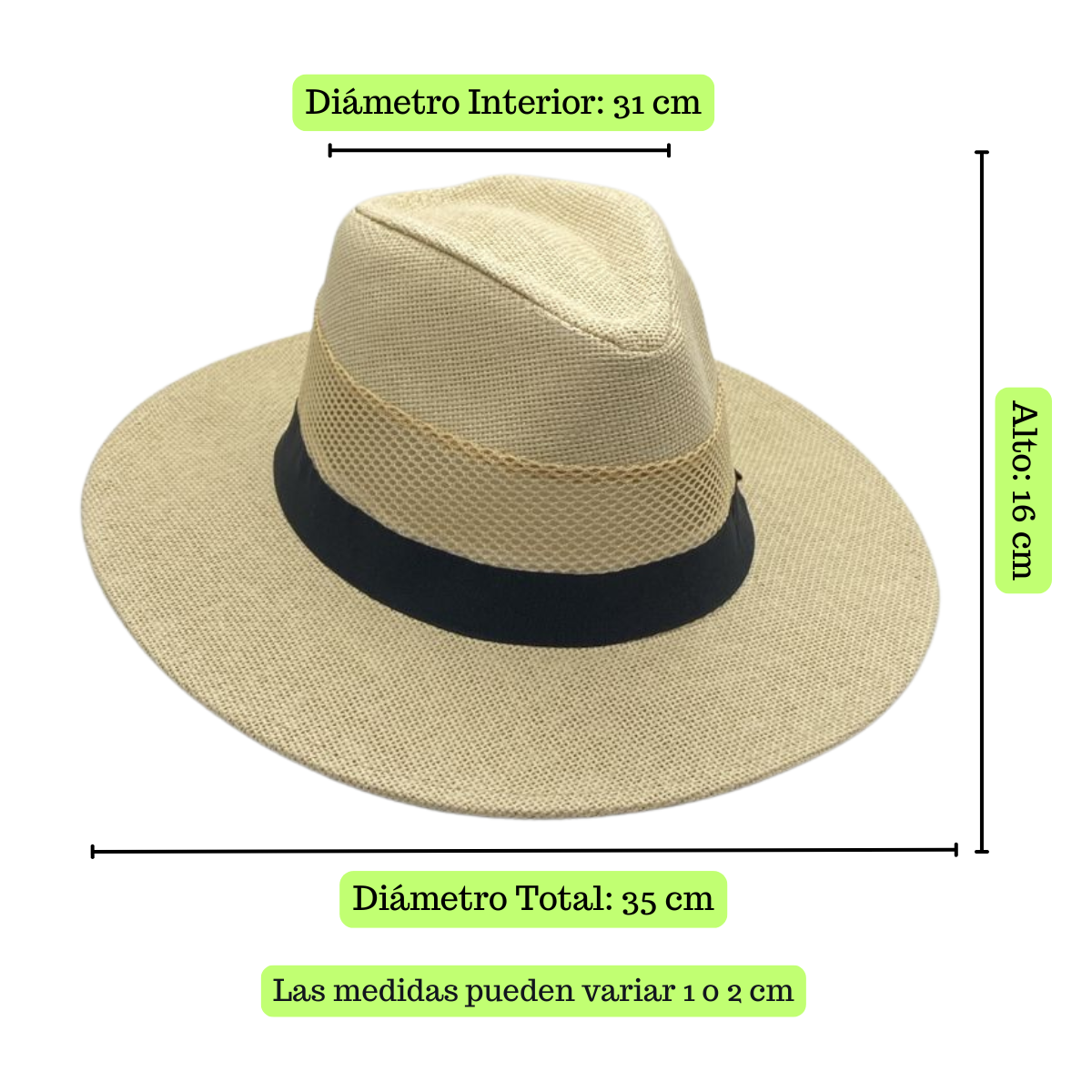 SOMBREROS DE SOL SOMBRERO DE MUJER GORRO HOMBRE UNISEX - 2
