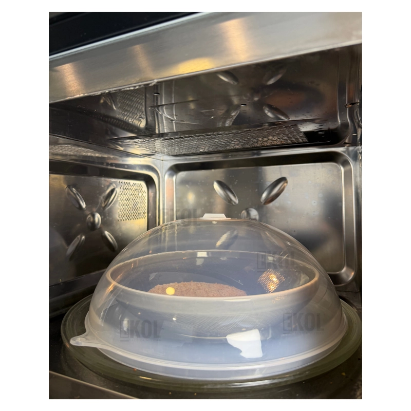 TAPA HORNO MICROONDAS ANTI SALPICADURA CAMPANA CUBRE PLATOS - 5