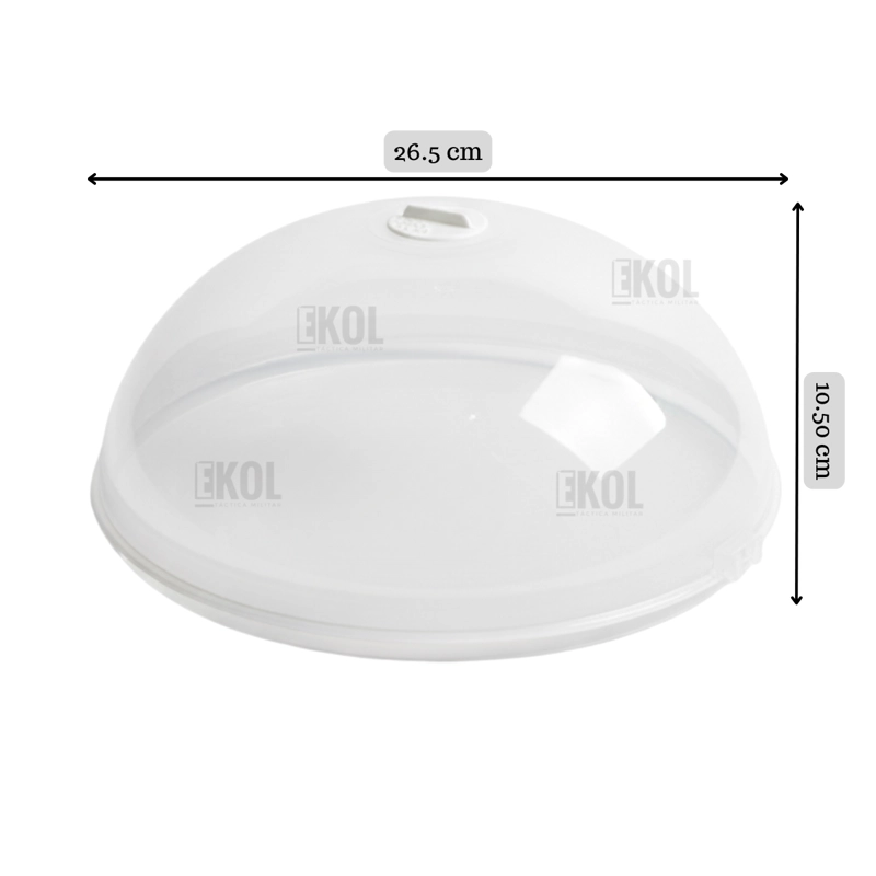 TAPA HORNO MICROONDAS ANTI SALPICADURA CAMPANA CUBRE PLATOS - 7
