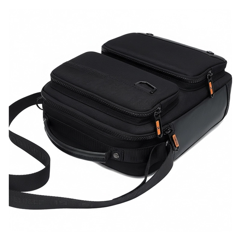 BOLSO DE HOMBRO OXFORD PARA HOMBRES MOCHILA DE MODA BOLSO CRUZADO CASUAL - 4