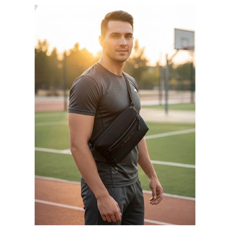 BANANO LEASTAT BOLSO DE HOMBRO PARA HOMBRES BOLSO CRUZADO CASUAL - 6